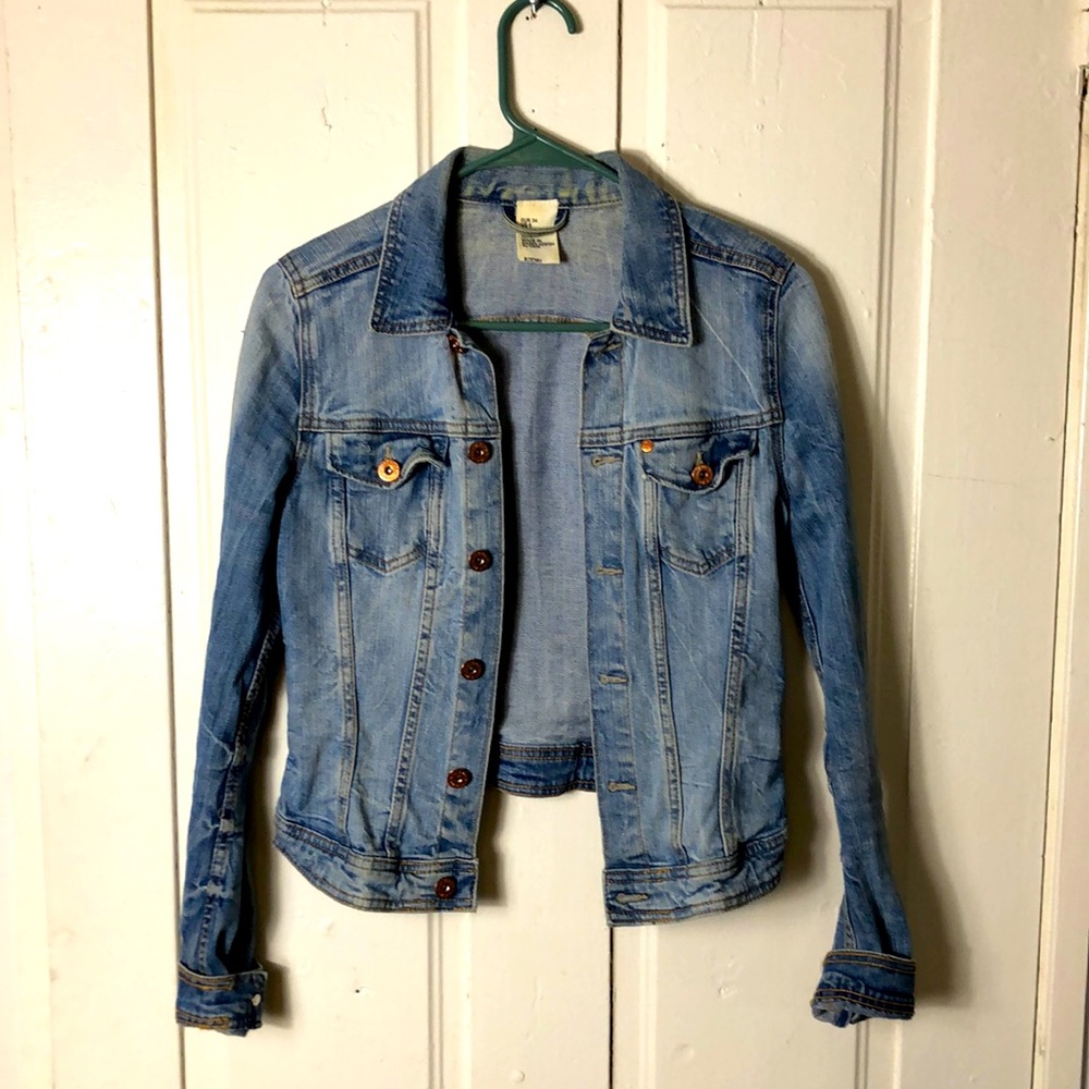 H&M Denim jacket size 4